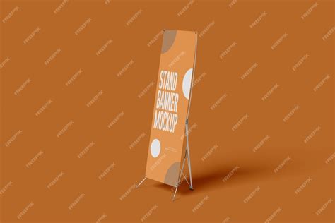 Premium Psd X Stand Banner Mockup