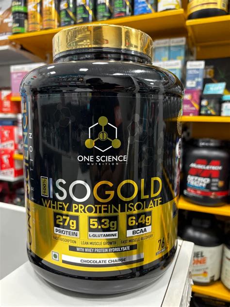 One Science Iso Gold Whey Protein Isolate 2 Kg At Best Price In New