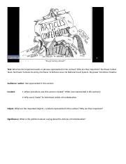 Articles of Confederation Political Cartoon Activity 1 .docx - Text ...