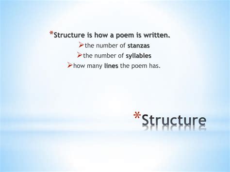 PPT - Poem Structure PowerPoint Presentation, free download - ID:1400957