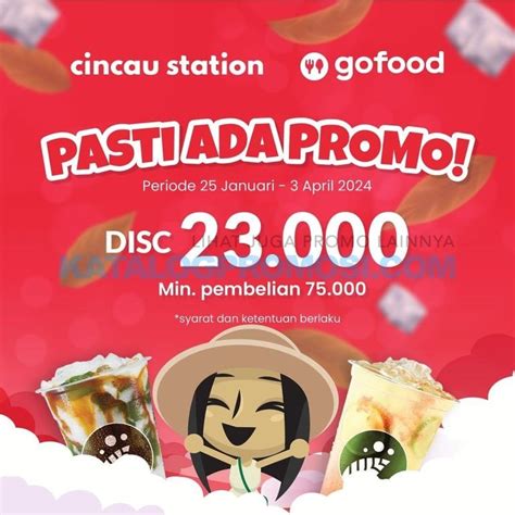 Promo Cincau Station Gofood Diskon Hingga Rp Sopasti