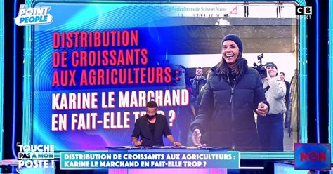 Distribution De Croissants Aux Agriculteurs Karine Le Marchand En