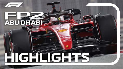 FP2 Highlights 2023 Abu Dhabi Grand Prix YouTube