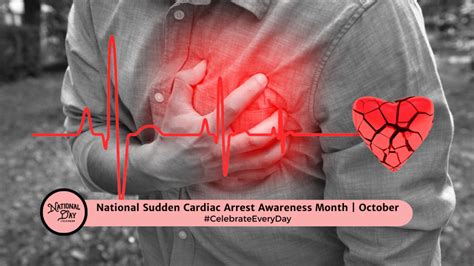 National Sudden Cardiac Arrest Awareness Month October National Day