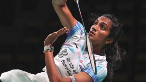 French Open Pv Sindhu Retires Mid Match After Left Knee Injury