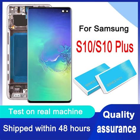 Pantalla Amoled Original Para Samsung Galaxy S10 Lcd Sm G973 S10 Plus