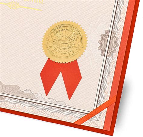 Buy CRASPIRE Embossed Graduation Cap Diploma Gold Certificate Seals