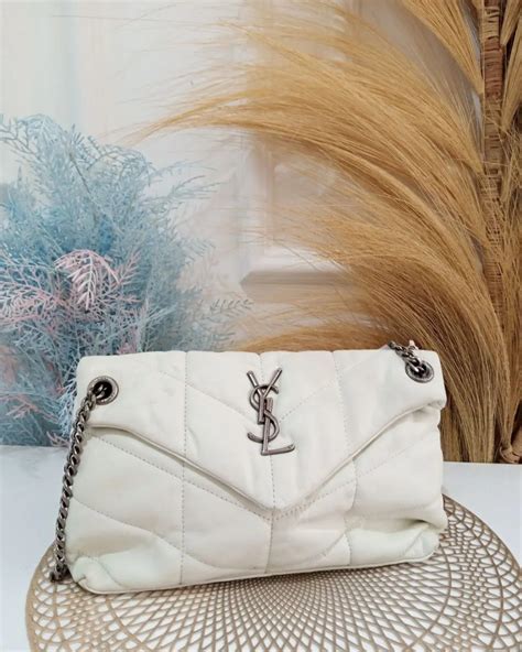 Saint Laurent Lou Lou Puffer Fesyen Wanita Tas Dompet Di Carousell