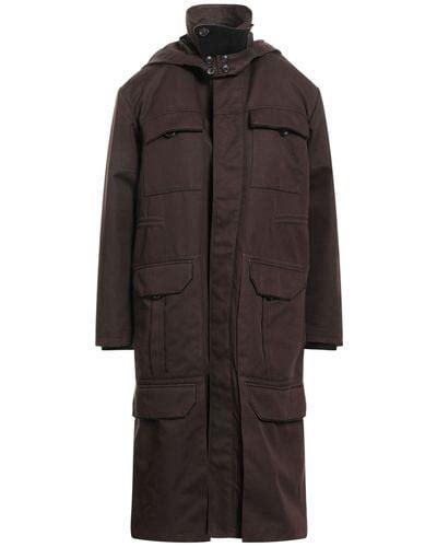 Brown Zegna Coats For Men Lyst