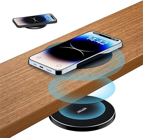 Amazon Kpon Under Desk Wireless Charger Mm Invisible Wireless