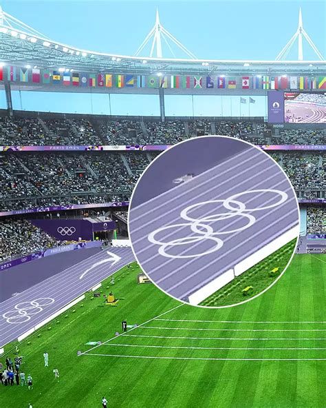 Jeux Olympiques De Paris La Piste D Athl Tisme Sera Violette Lors Des