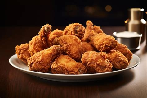 Premium Photo | Fried chicken meal fried chicken delicious crispy fried ...