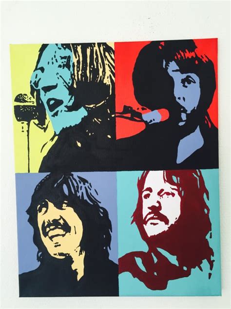 Pop-Art Painting The Beatles - Catawiki