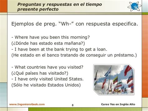 Oraciones En Presente Perfecto En Ingles Ejemplos Ejemplo Interesante Site