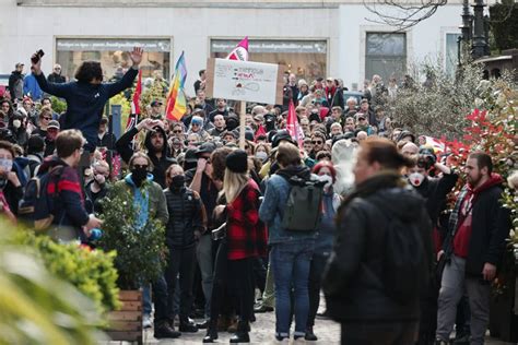 Nancy Rassemblement Anti Zemmour Personnes Nancy