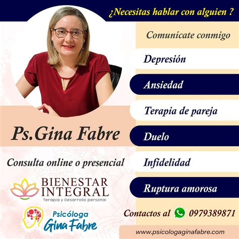 Psic Logo Gina Fabre Guayaquil Ecuador Psicolog A Y Mente