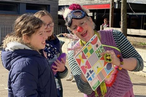 Unser Schulclown Im Gemeindeblatt Conrad Weiser Schule Aspach