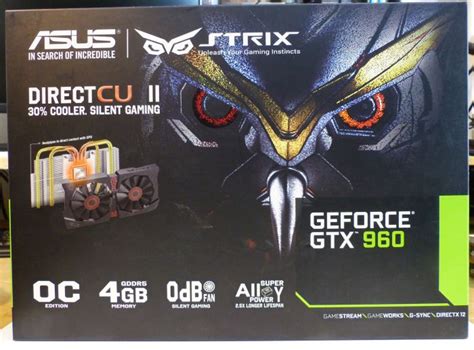 Asus Strix Gtx 960 Directcu2 Oc 4gb Review Geeks3d