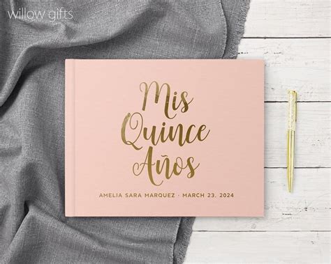 Quinceanera Guest Book Mis Quince Photo Album Book Quinceanera Ideas