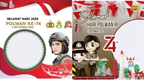 Kumpulan Link Twibbon Hari Polwan Ke 74 Beserta Cara Membuat Dan