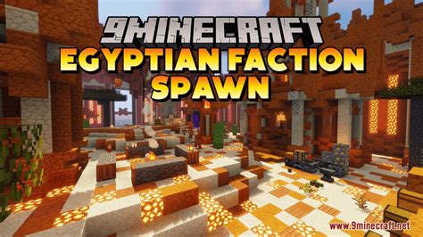 Egyptian Faction Spawn Map Minecraft