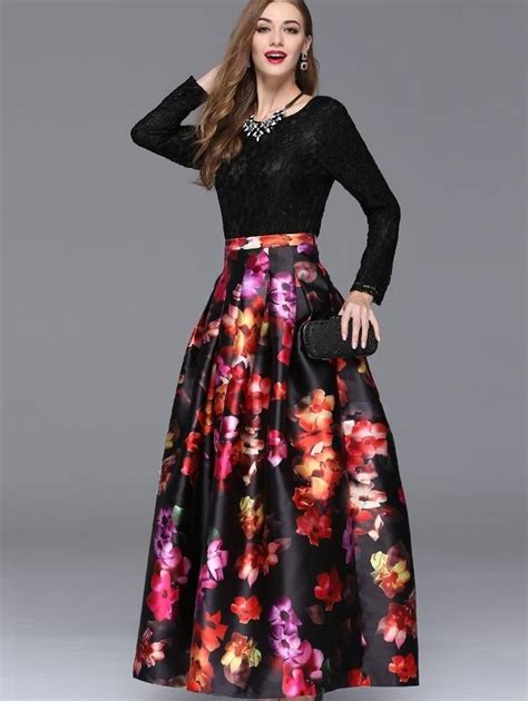 Cool 41 Lovely Floral Long Skirt For Spring Summer Style Index Php 2019 03 20