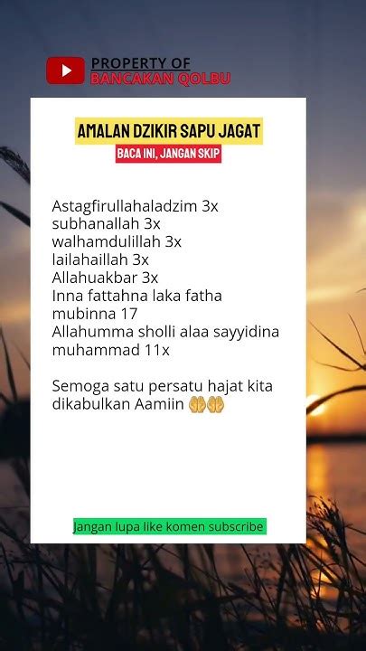 Semoga Yg Menulis Aamiin Hajatnya Dikabulkan Allah Swt 🤲😊