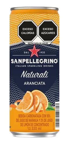 Pack Agua Mineral Sabor Naranjada S Pellegrino Ml Meses Sin