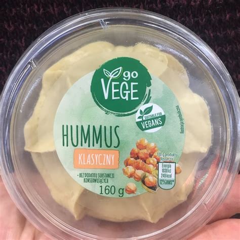 Go Vege Classic Hummus Review Abillion