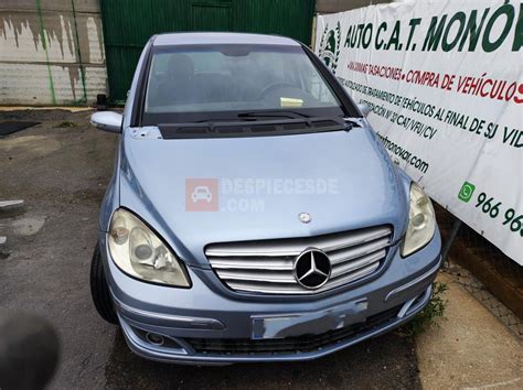 Despiece Mercedes Benz Clase B W245 B 180 CDI 109 Cv Autotronic