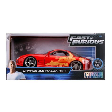 Fast And Furious Orange Julius Mazda Rx 7 124th Scale Pro Hobbies