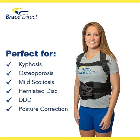 Brace Align Tlso Full Back Brace For Back Pain Relief Posture