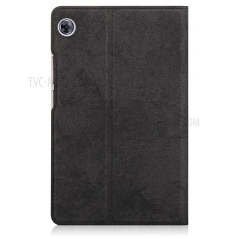 Stand Pu Leather Tablet Case Cover With Pocket For Huawei Matepad T8 Black