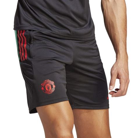 Adidas Mens Manchester United Training Shorts Black Loofes