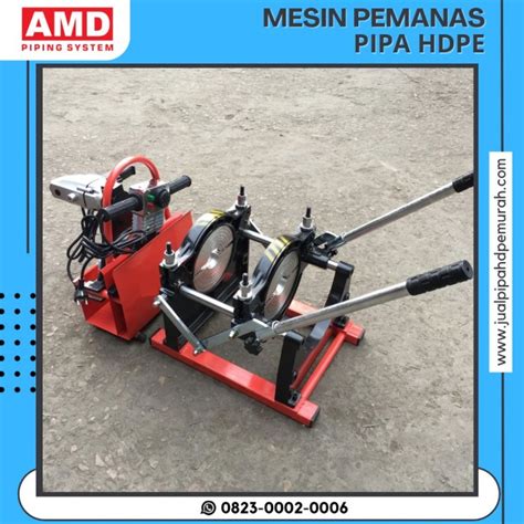 Jual Mesin Las Pipa Hdpe Manual SHDS 200 Mm Butt Fusion Welding