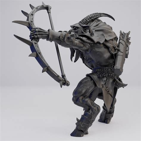 Hot Goblin ゴボル戦士E 弓矢ミニチュア ホットゴブリン