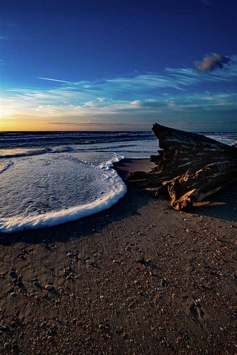 Miklers Landing Beach Sunrise Ponte Vedra Photograph By William Kolp