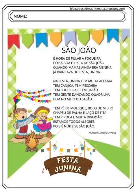 Textos Festas Juninas
