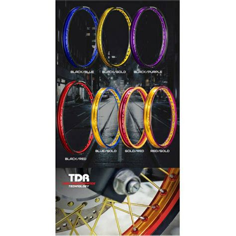 Jual Velg Tdr W Shape Two Tone Ring Harga Pcs