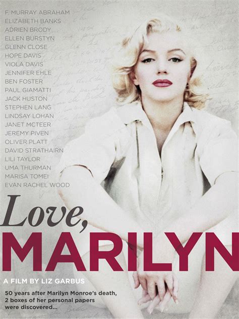 Love Marilyn Filme 2012 Adorocinema