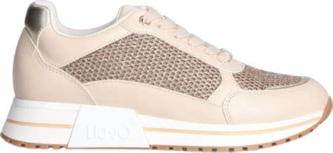 Liu Jo Johanna Dames Sneakers Laag Nude Maat Bol