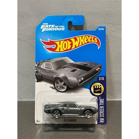 初版玩命關頭 Hot Wheels 風火輪 Ice Charger 2017 HW Screen Time 玩命關頭 蝦皮購物