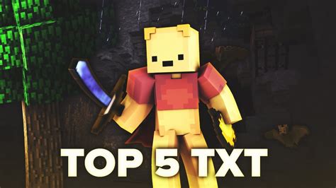 TOP 5 TXT DO PVP powrót najlepsze txt na tryhc net YouTube