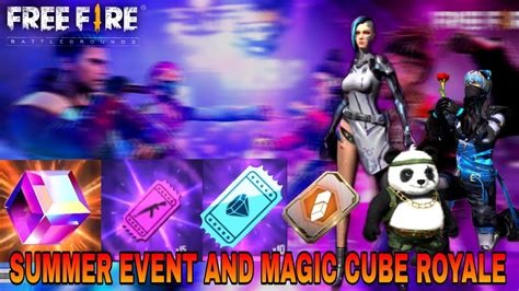 Upcoming Free Fire Summer Event And New Magic Cube Royale Free Fire