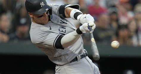 Aaron Judge has homer, 3 hits in 2nd game back to help Yankees top Orioles - CBS New York