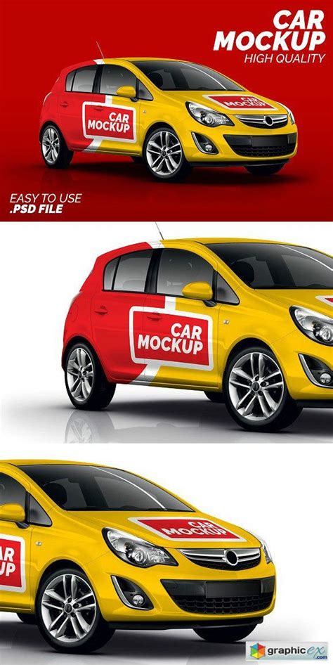 Car Mockup 1351020 | Car, Mockup, Car brands