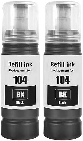 104 Tinte Kompatibel mit Epson 104 Tintenpatronen Nachfülltinte für ET