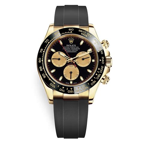 Rolex Cosmograph Daytona 116518ln Paul Newman Oysterflex Yellow Gold