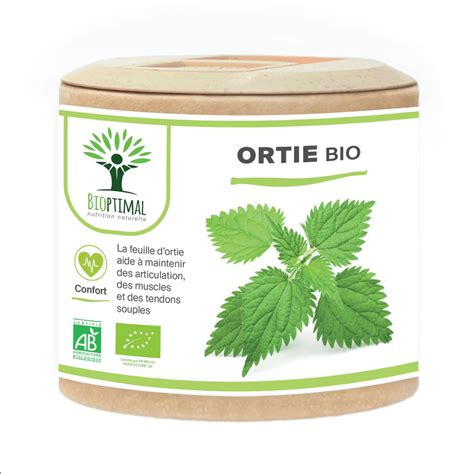 Gélules Ortie bio Bio Vente en ligne de produits cosmétiques huile