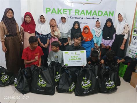 Meraih Berkah Di Bulan Ramadan Izi Jabar Salurkan Paket Ramadan Ke